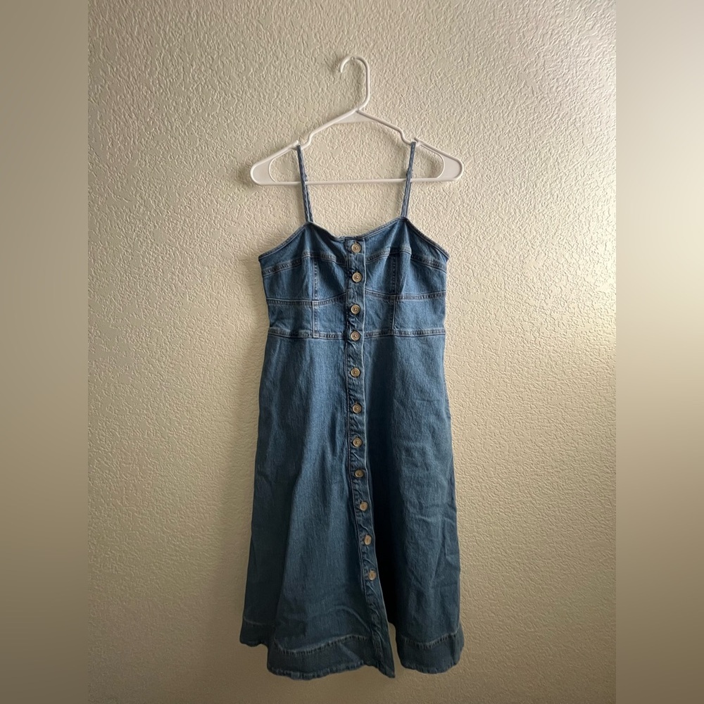 Target Denim Spaghetti Strap Sundress
